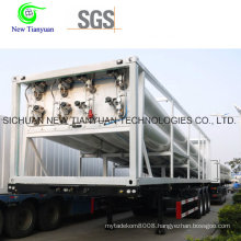 12 Tubes CNG Tube Bundle Container, CNG Semi-Trailer